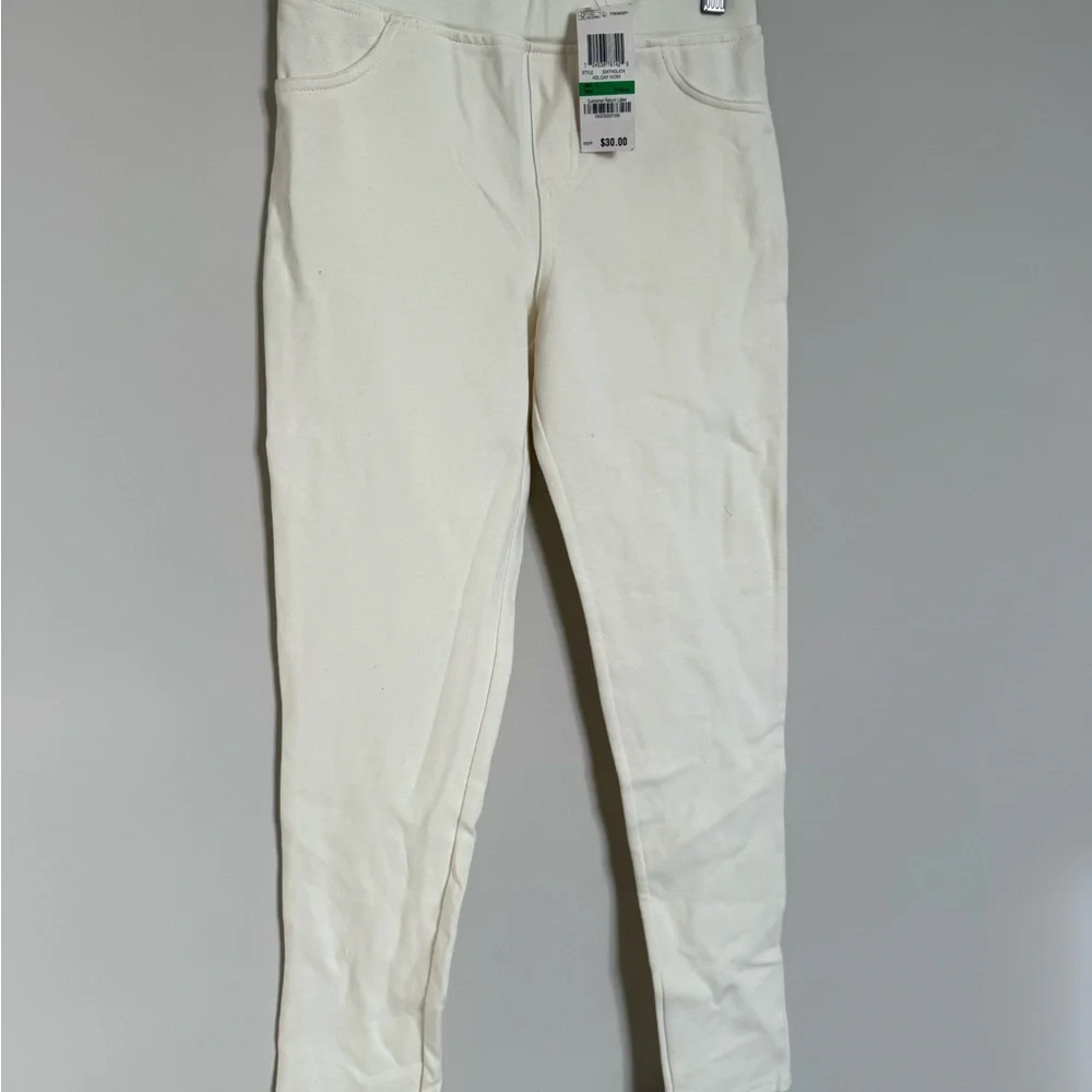 Epic Threads Cream Pull On Jeggings Size L NWT